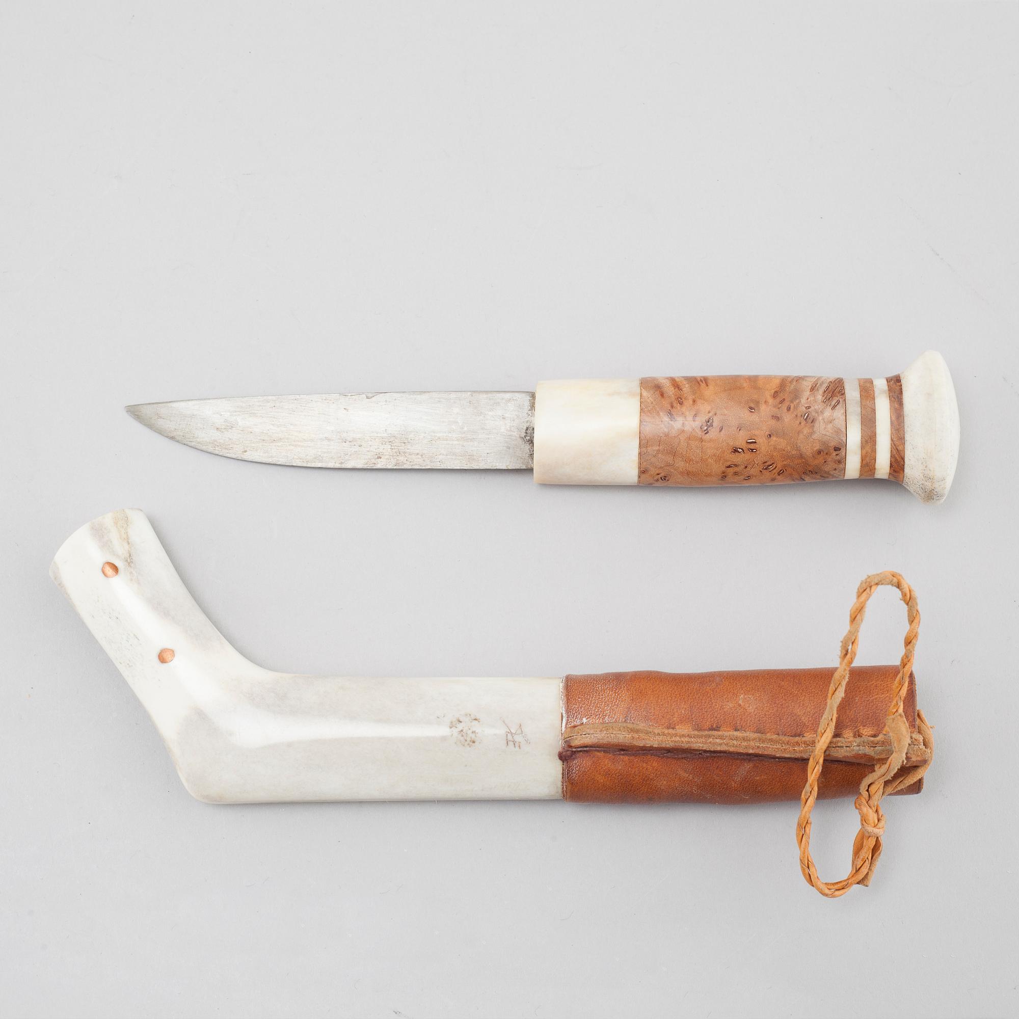SVEN ERIK LAMPINEN, kniv, signerad.