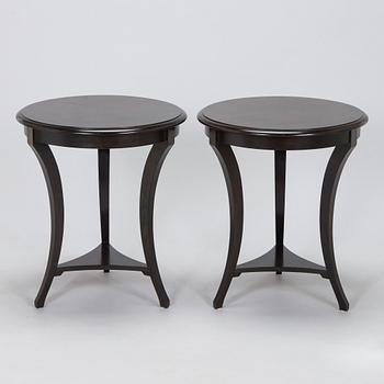 A pair of side tables, Selva, Italy, late 20th century.
