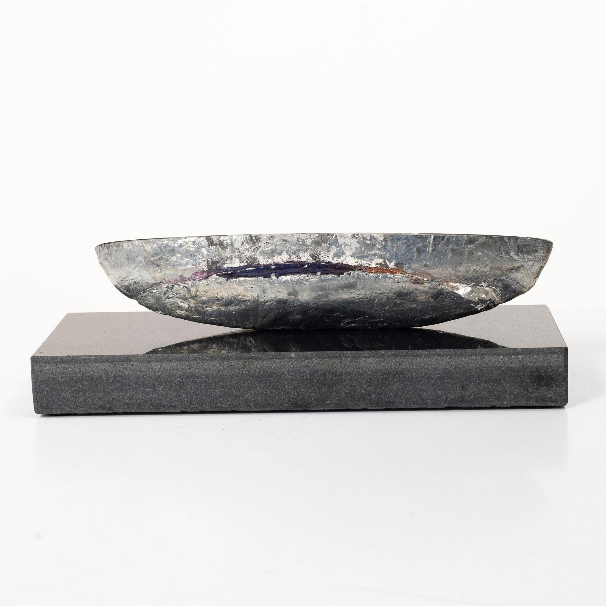 Bertil Vallien, glass sculpture, Kosta Boda.