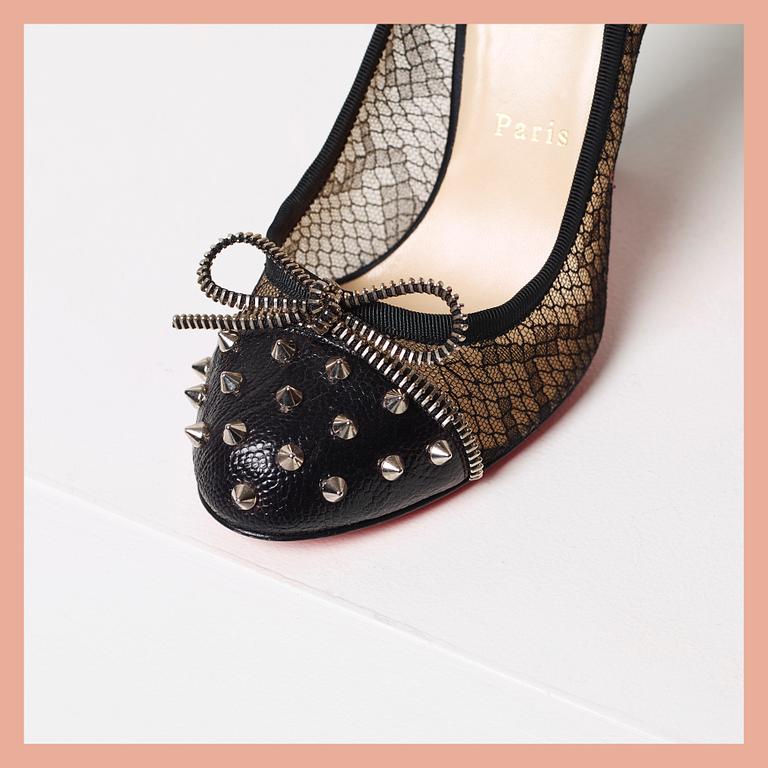 PUMPS, Christian Louboutian, storlek 39.