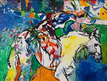 Igge Karlsson, Häst i blomster.