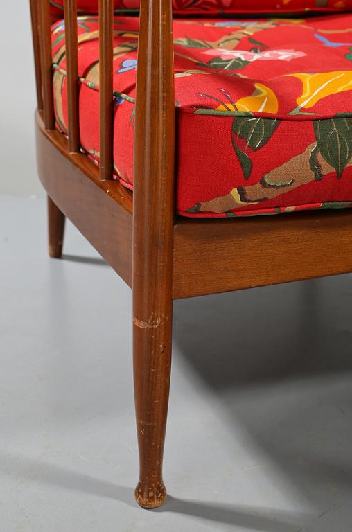 FÅTÖLJER, ett par, "Skrindan", Kerstin Hörlin Holmquist, OPE, Jönköping, 1900-talets andra hälft.