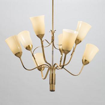 PAAVO TYNELL, a mid-20th century chandelier for Idman.