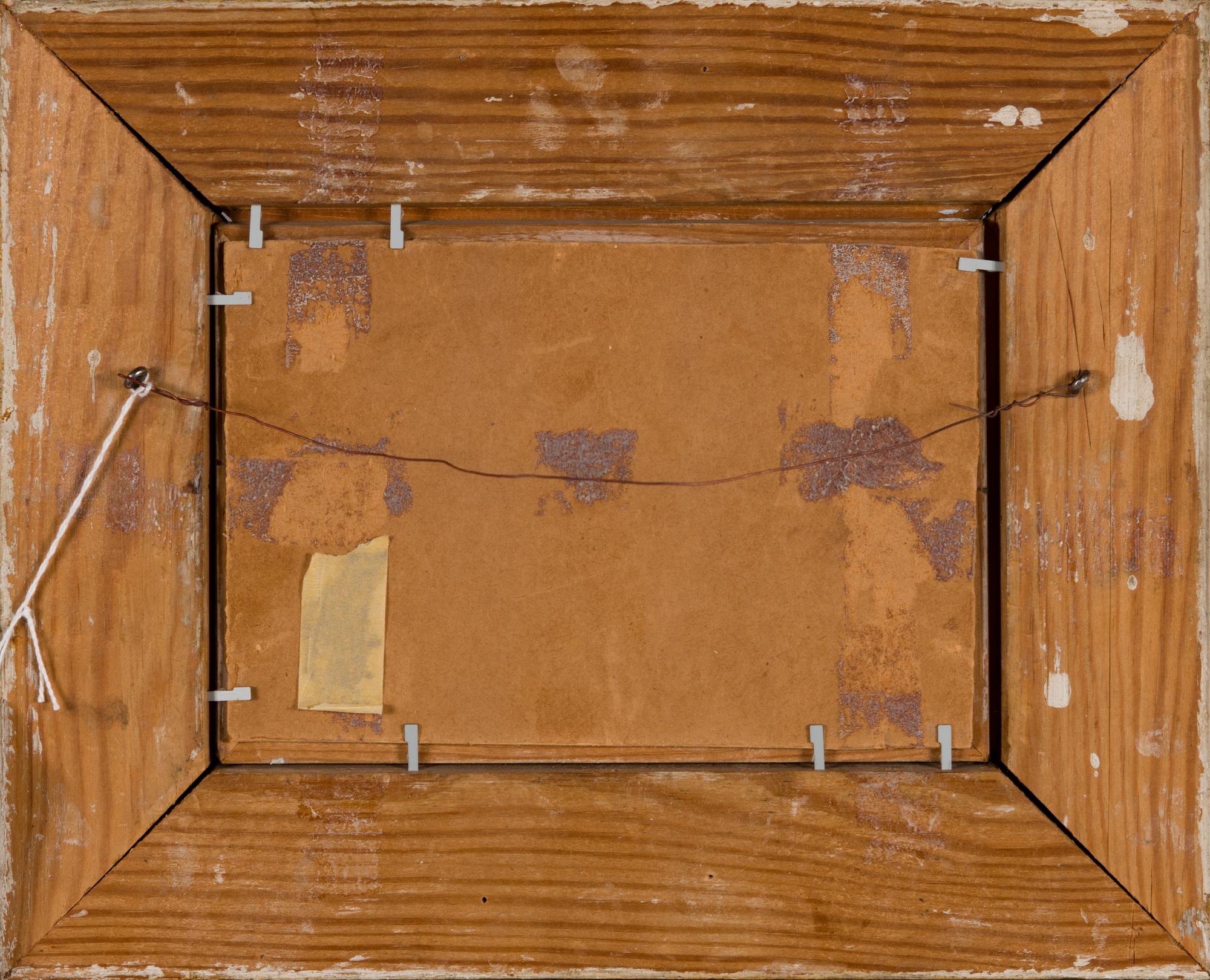 JOHAN KNUTSON, oil on board, signed.