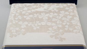 DUK, linnedamast, "Shamrock", Fergusons Irish Linen. 183 x 320 cm.