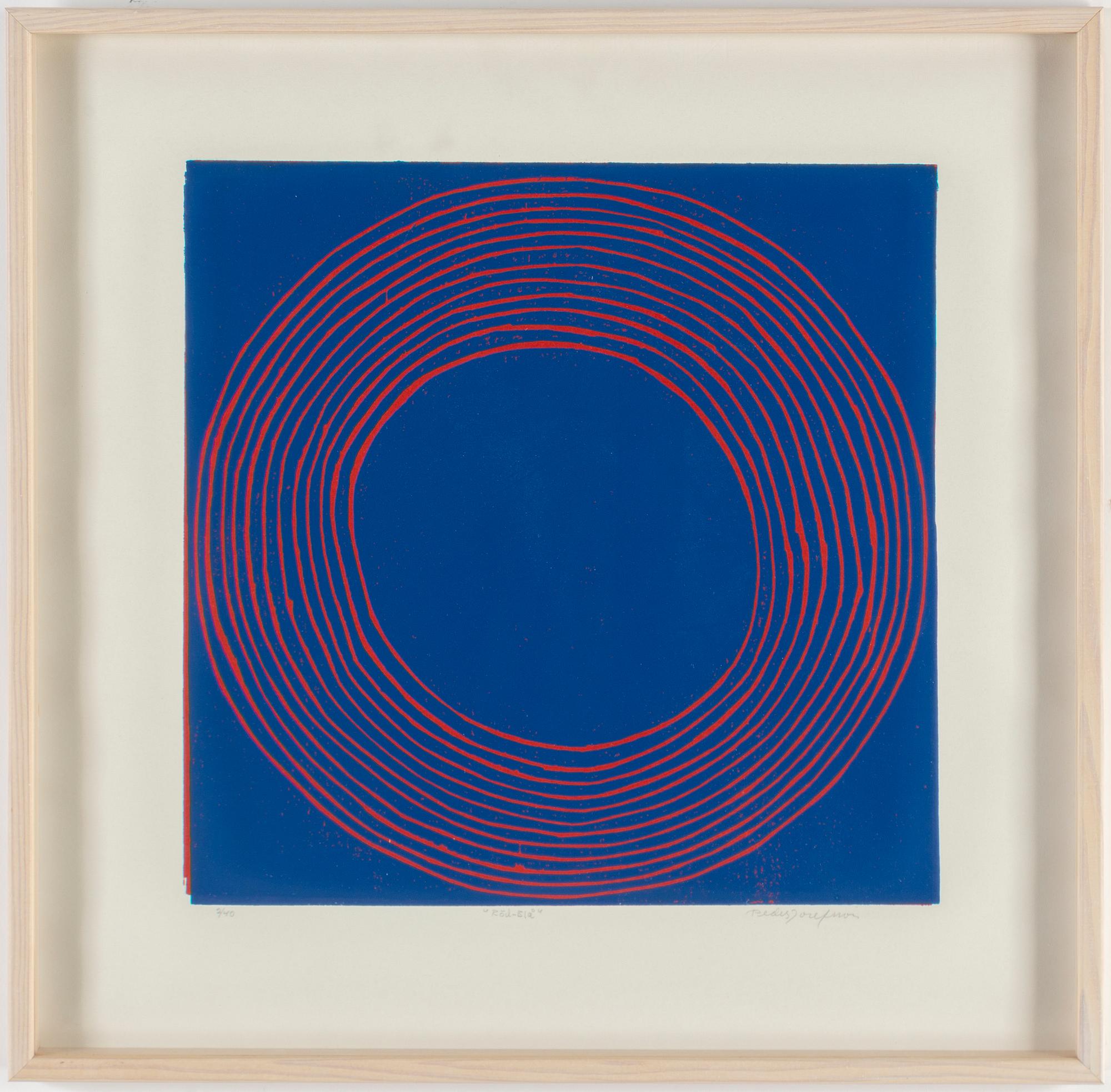 PEDER JOSEFSSON, serigrafier, ett par, signerade och numrerade 2/40.