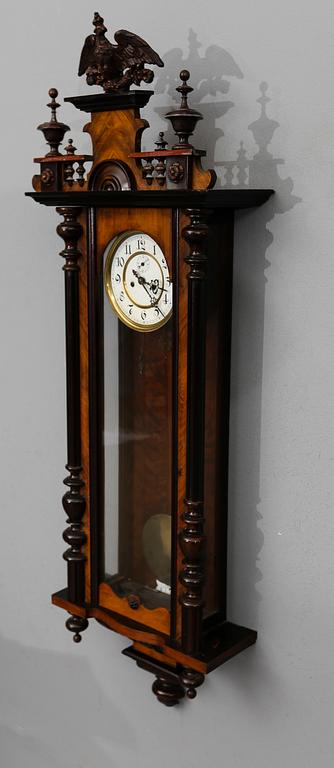 VÄGGPENDYL, sent 1800-tal.