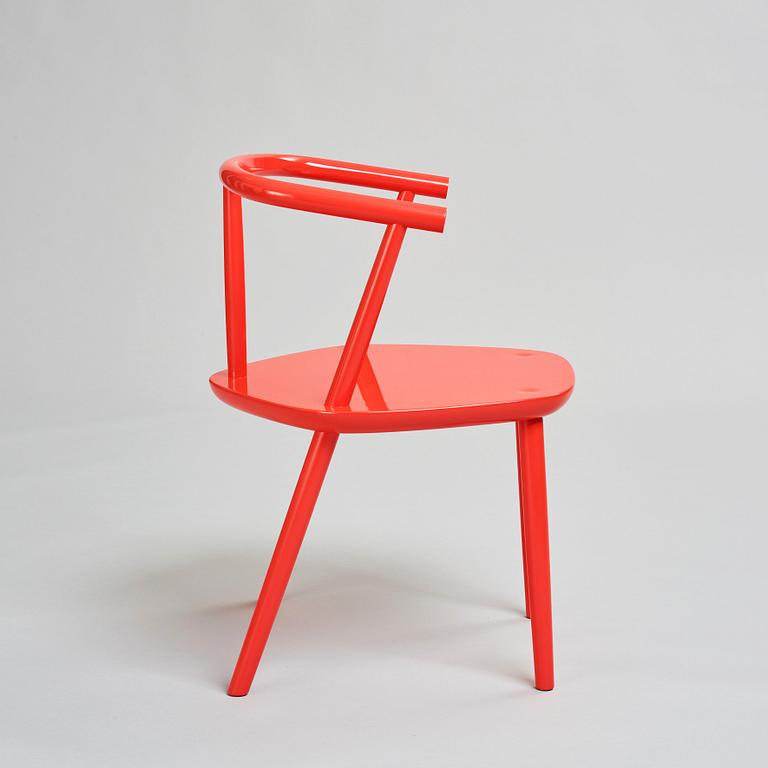 Claesson Koivisto Rune, a "Five chair", Meetee, Japan, 2013.