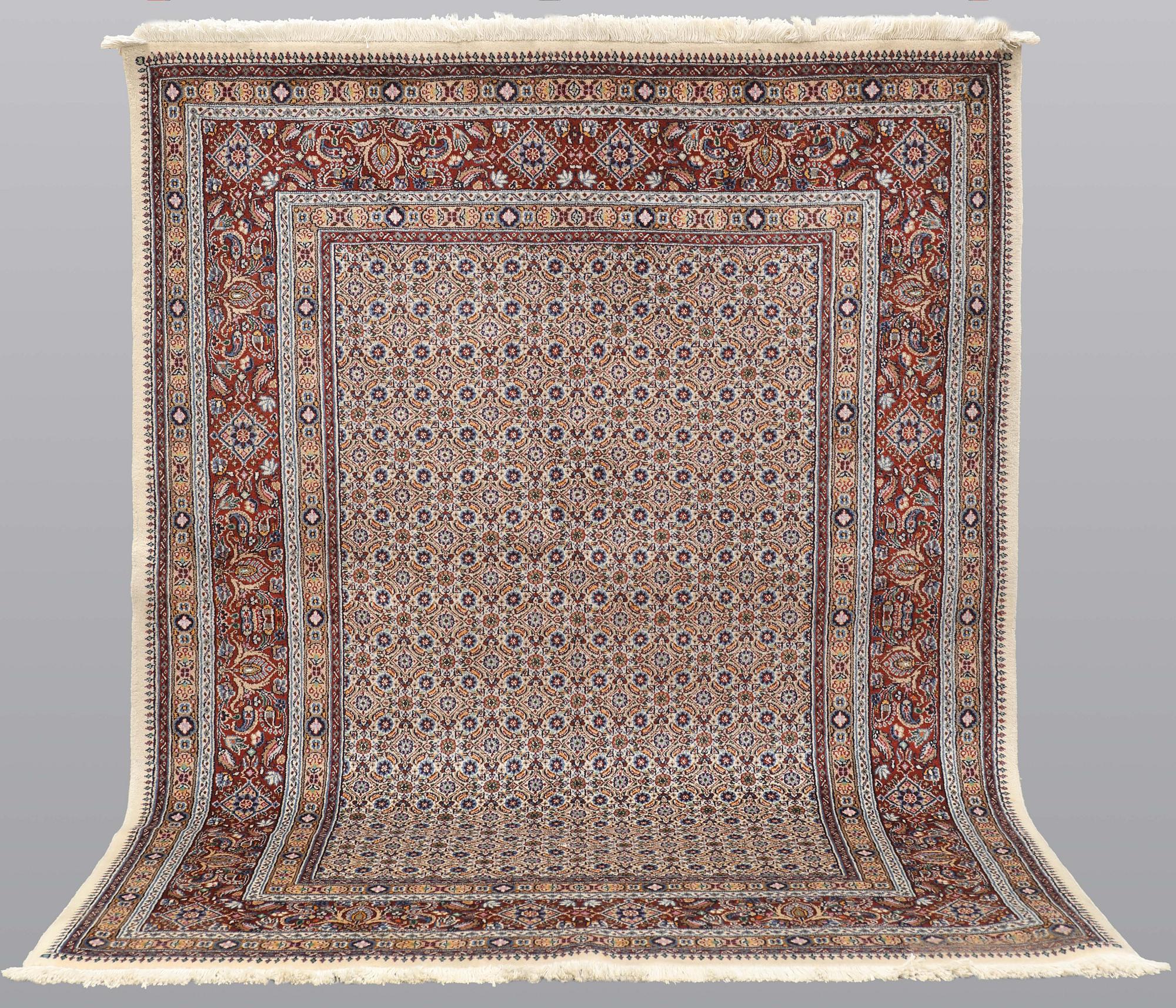 Matta, Moud part,silk, ca 195 x 150 cm.