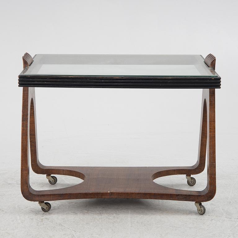 Italian designer, a serving trolley, mid-20th century.