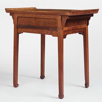 A huanghuali altar table, Qing dynasty, 18th century.