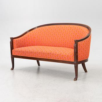 Sofa, Empire style, circa 1900.