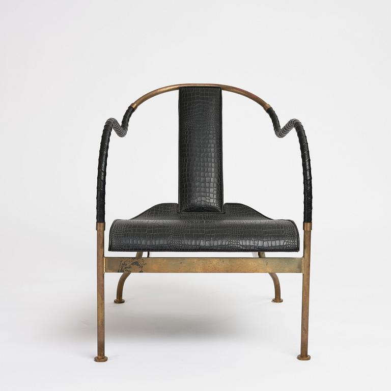 Mats Theselius, an 'El Rey' armchair, ed. 340/360, Källemo, Sweden post 1999.