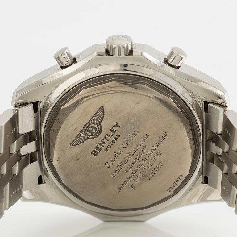 Breitling, Bentley Motors, wristwatch, chronograph, 48.7 mm.