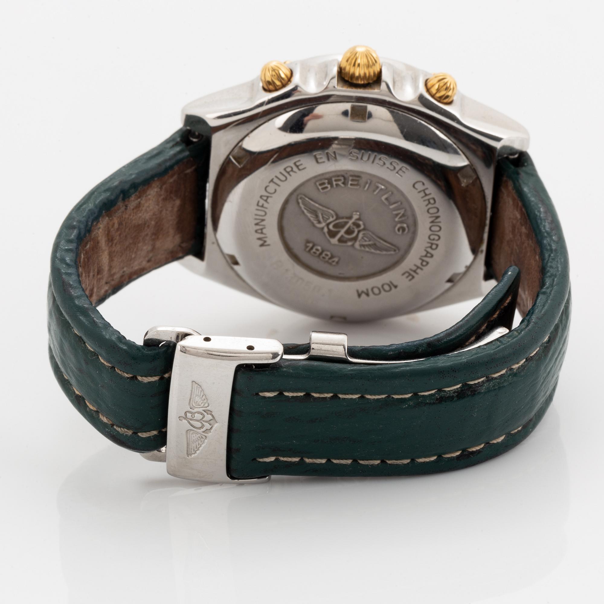 Breitling, Chronomat, chronograph, wristwatch, 40,5 mm.