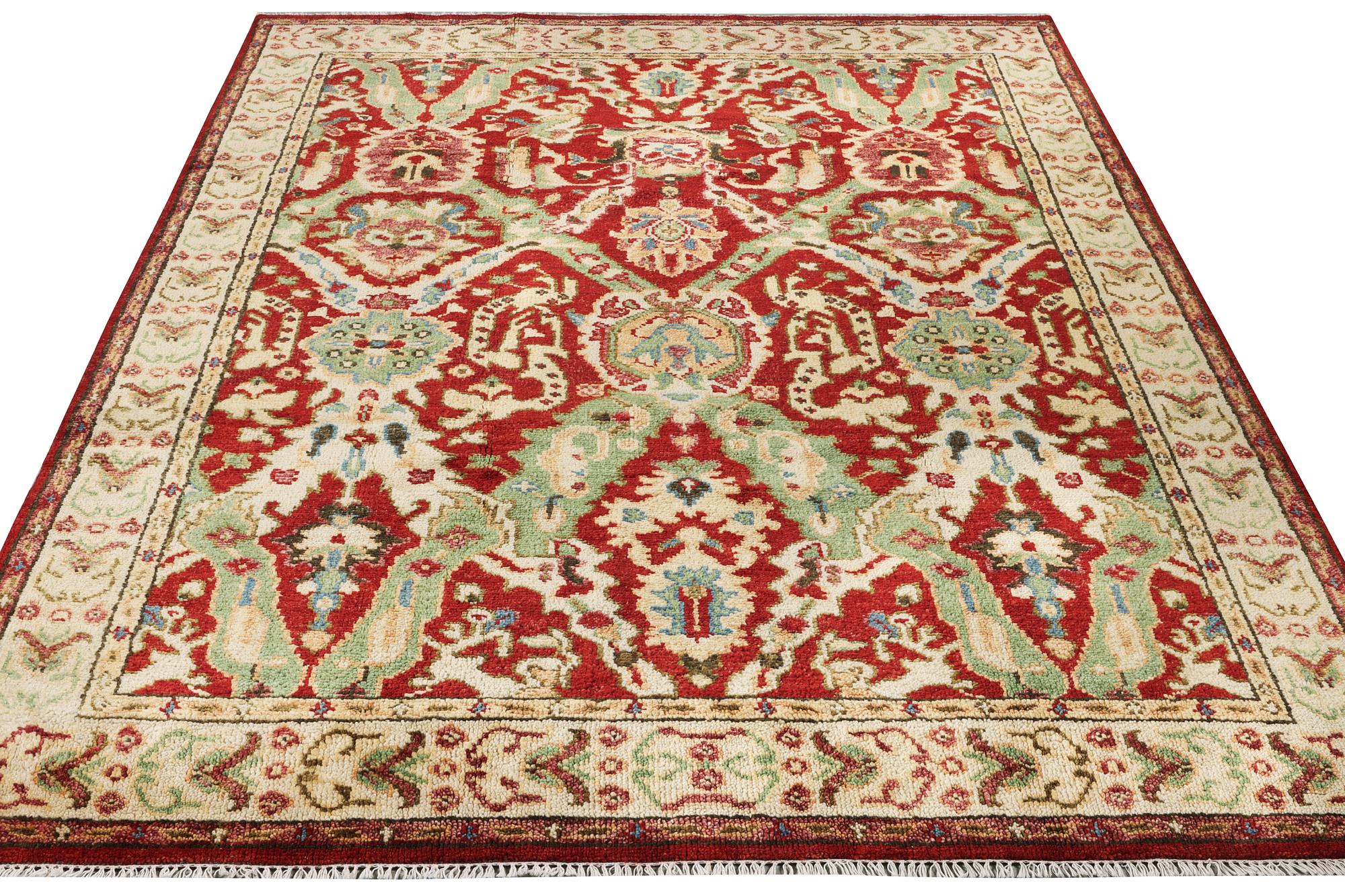 A Mamluk carpet, c. 316 x 242 cm.