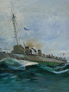 Arvid Johanson, French torpedo boat.