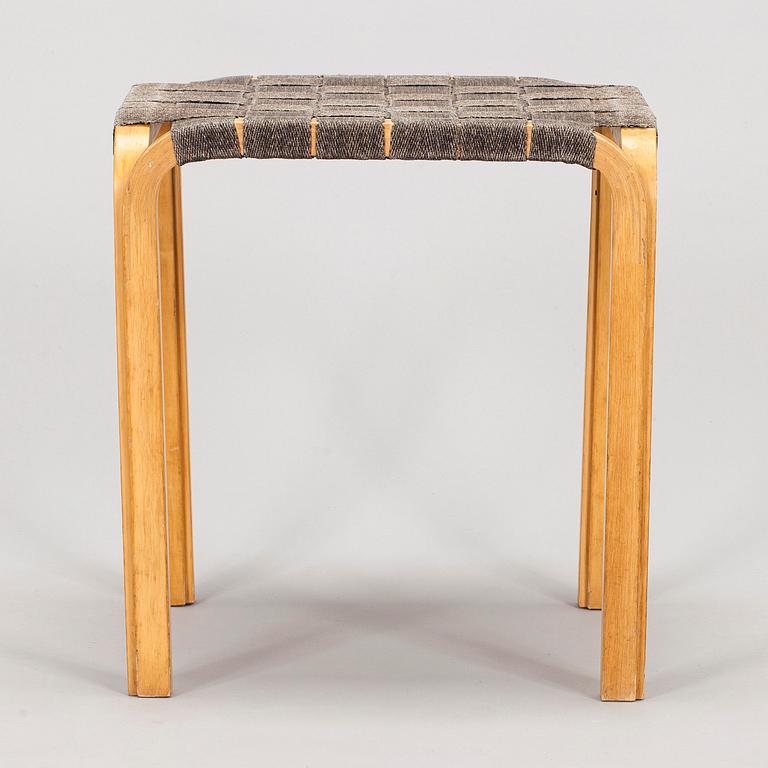 Alvar Aalto, a 1950s 'Y61' stool for O.Y. Huonekalu- ja Rakennustyötehdas A.B.