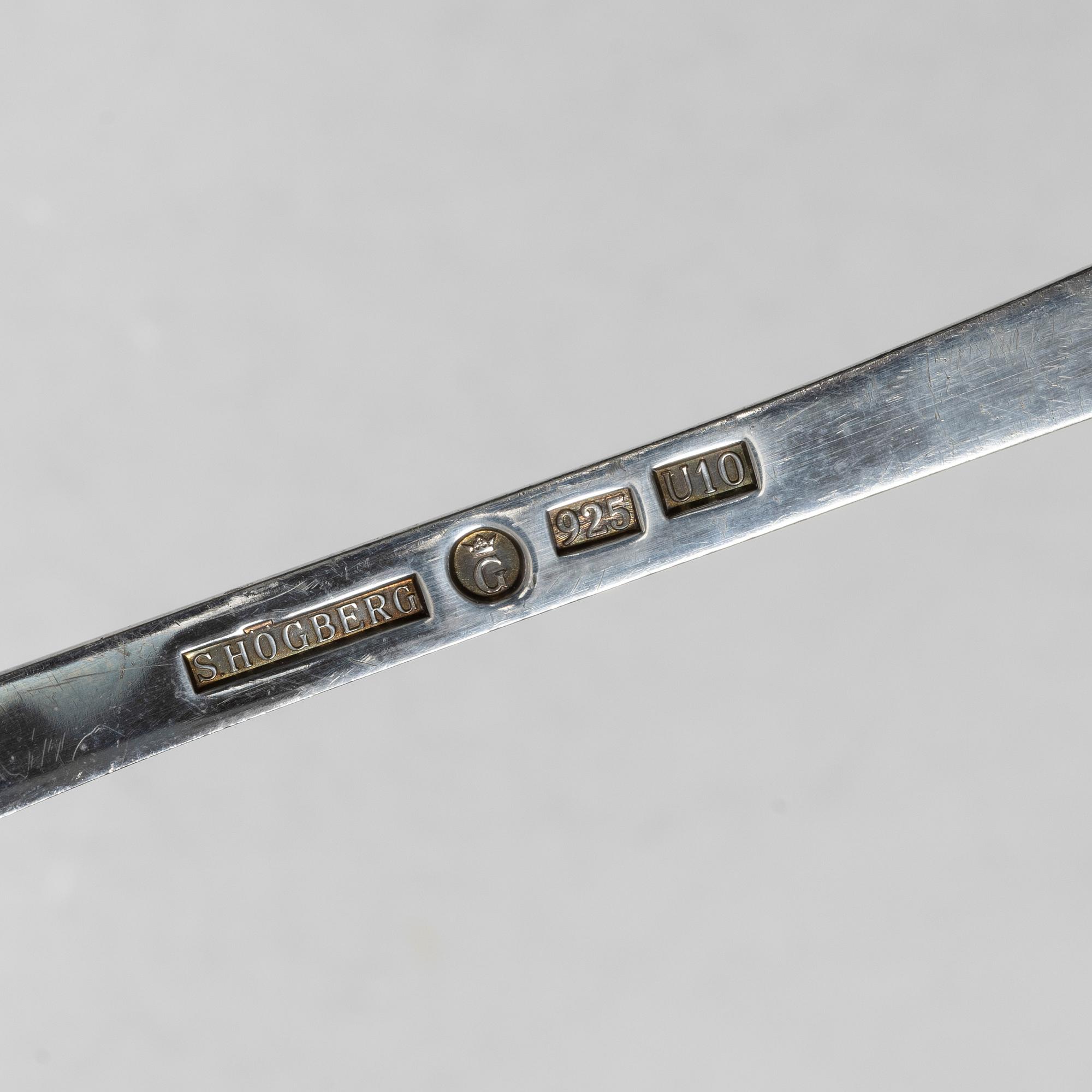 Sven-Erik Högberg, soppslev, sterlingsilver, Göteborg, 1994.