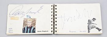 AUTOGRAFBLOCK, bl a Beatles.