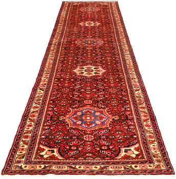 Gallerimatta, Hamadan, ca 452 x 95 cm.