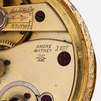 Andre Mathey, Fickur, 39 mm.
