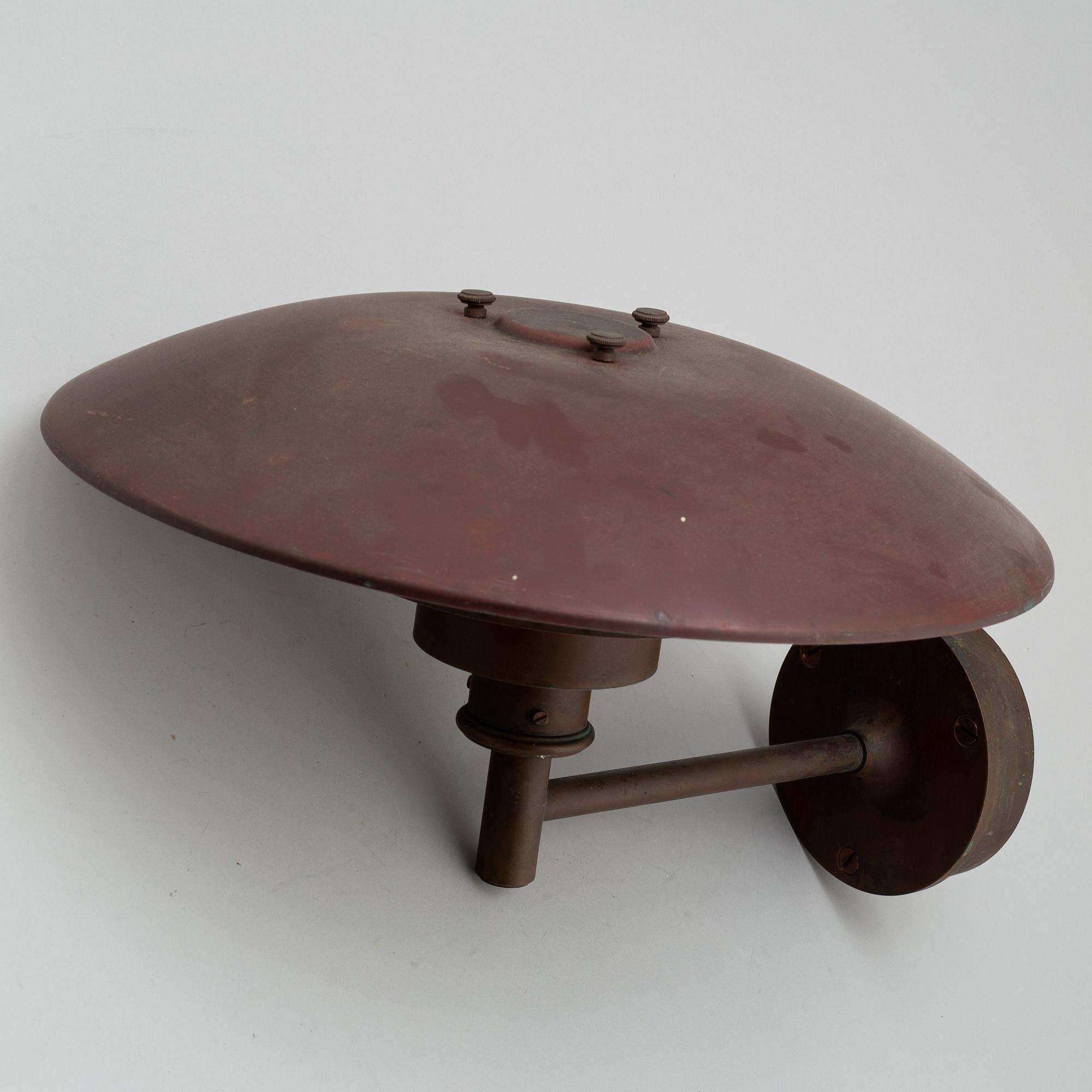 POUL HENNINGSEN, a 'PH' Louis Poulsen wall lamp/outdoor lamp.