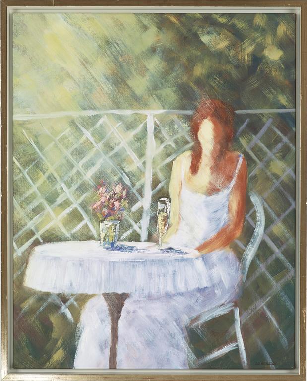 A signed Bengt Göran Karlsson oil on canvas.