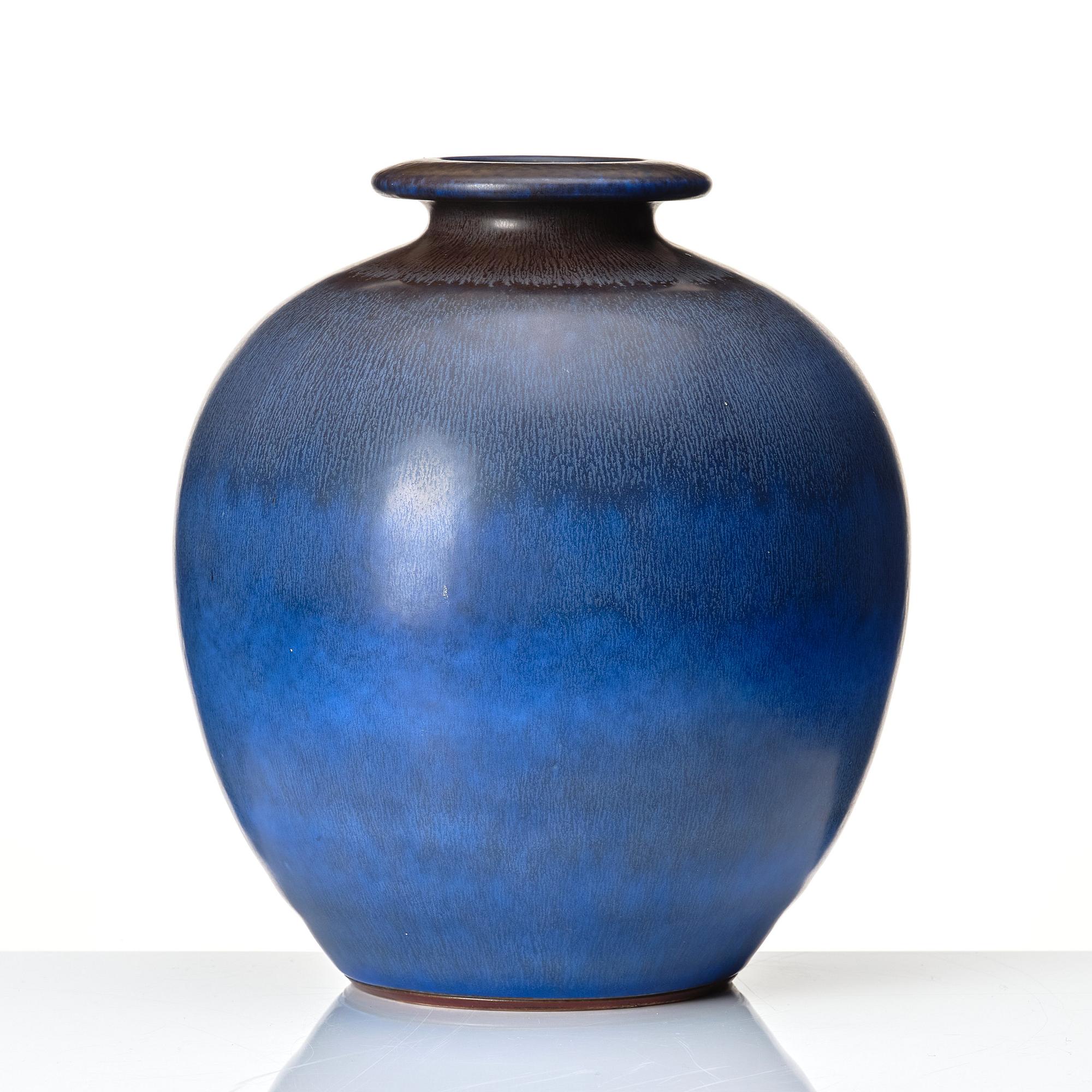 Berndt Friberg, a stoneware vase, Gustavsberg studio, Sweden 1965.