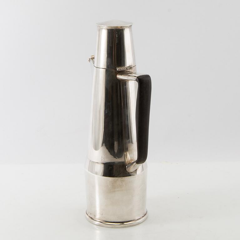 Bertil Berggren Askenström, kanna, silver, Stockholm, 1977.