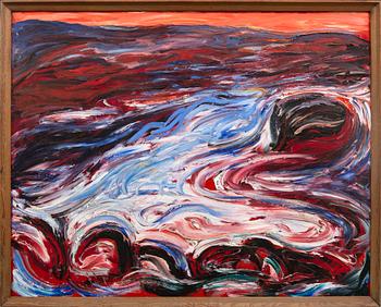 Hilding Hultberg, oil on panel signed and dated 1972.