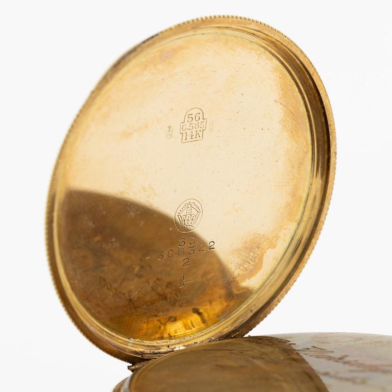 Pocket watch, ca 48 mm.