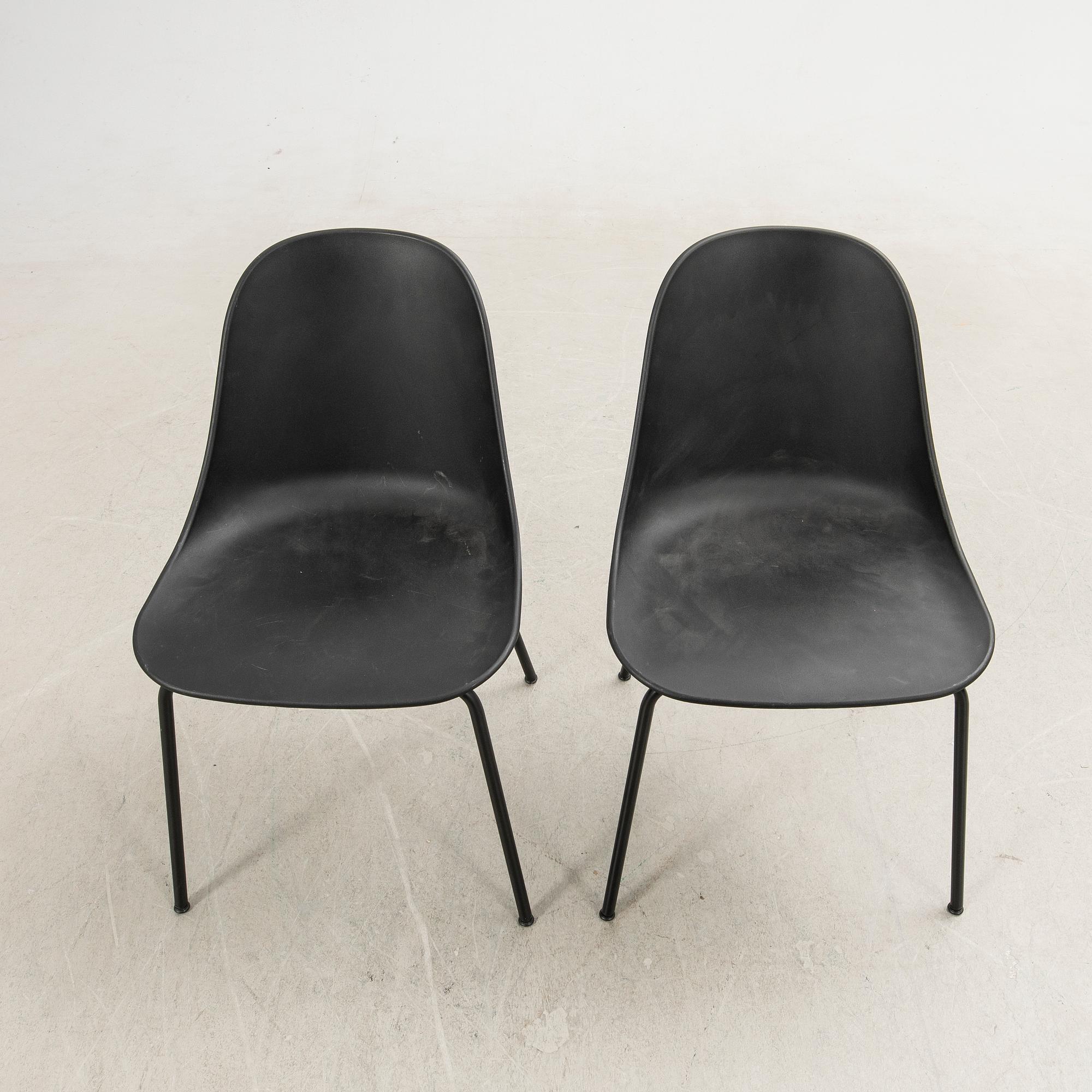 Norm Architects, armchairs, 4 pcs + 2, "Harbour dining chair", for Audo Copenhagen, 2020s.