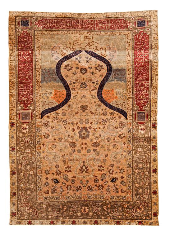 SEMI-ANTIQUE TURKISH, PROBABLY KAYSERI. 177 x 123 cm.