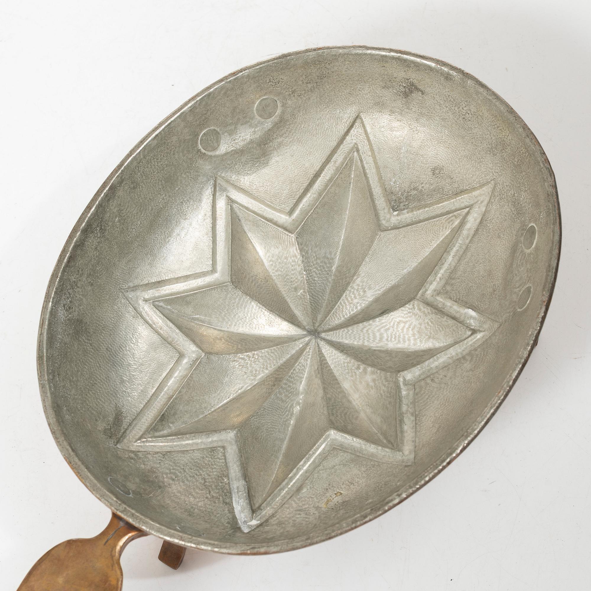 Aladåbformar, 3 st, 1800-tal.