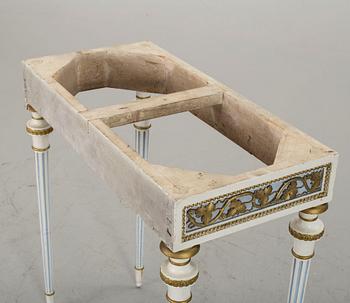KONSOLBORD, gustavianskt Stockholmsarbete i Pehr Ljungs art, 1700-talets senare del..