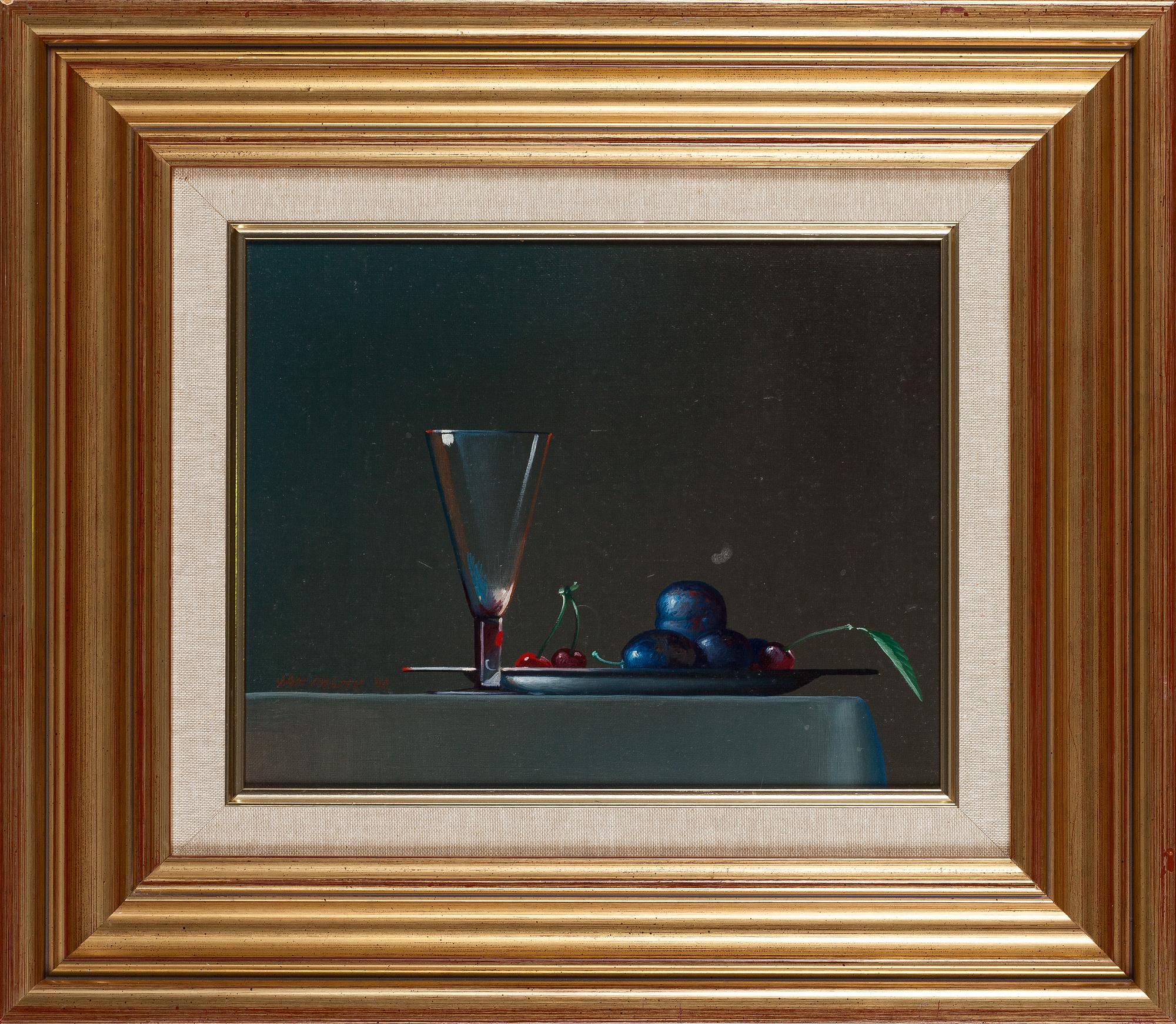 Jan Palmu, oil on canvas, signed and dated -90.