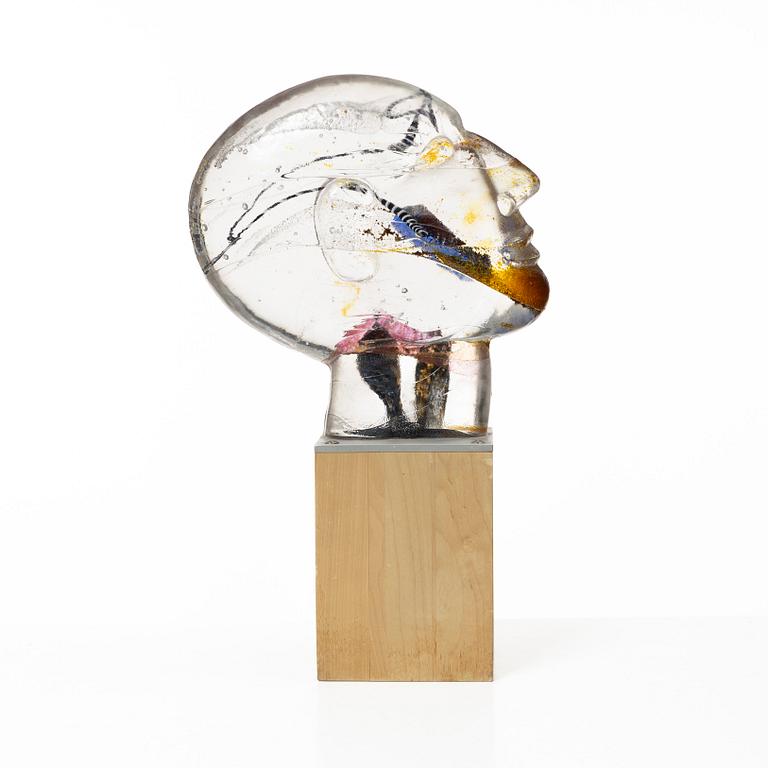 Bertil Vallien, sculpture, glass, Kosta Boda.
