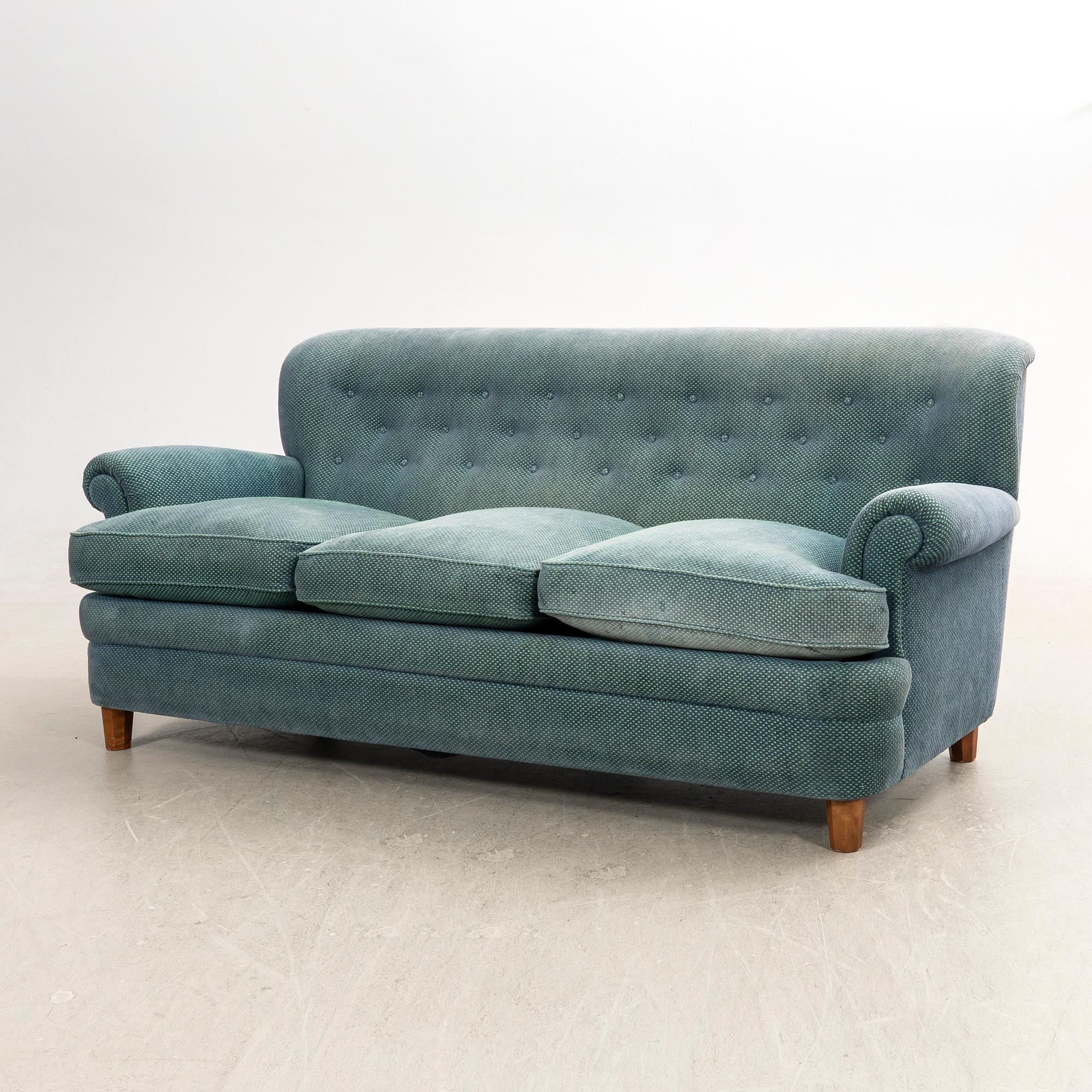 Josef Frank, sofa, model 678, Svenskt Tenn, second half of the 20th century.