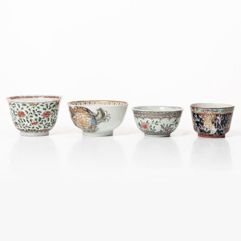 Parti, porslin. Kina, Qingdynastin, 1700-tal.