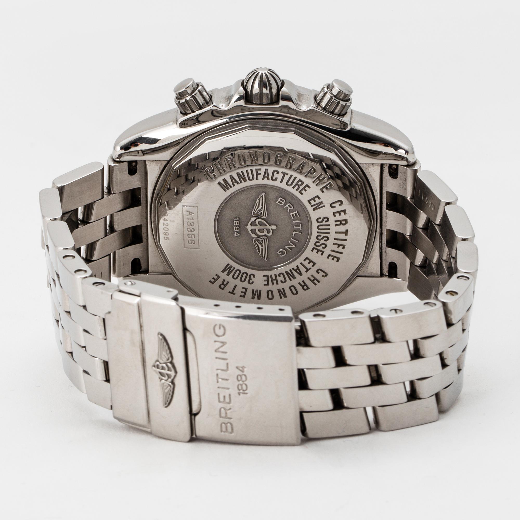BREITLING, Evolution Acier, armbandsur, 44 mm.