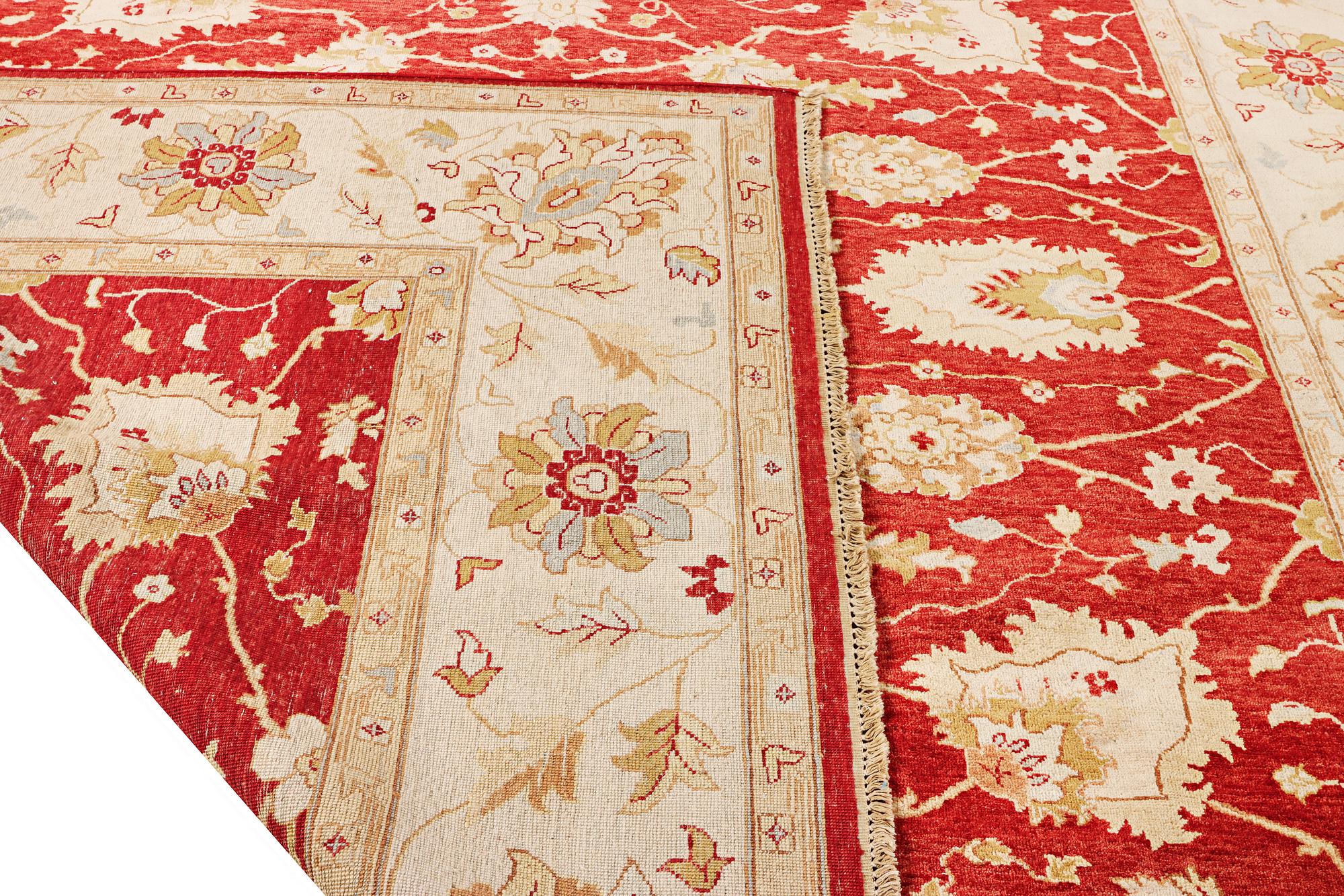 A Ziglar Soltani carpet, c. 300 x 300 cm.