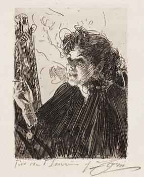 773. Anders Zorn, "Cigarettrökerska II".