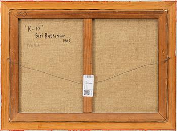 Siri Rathsman, "K-10".