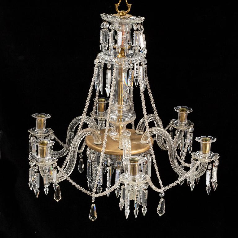 A 20th century chandelier.