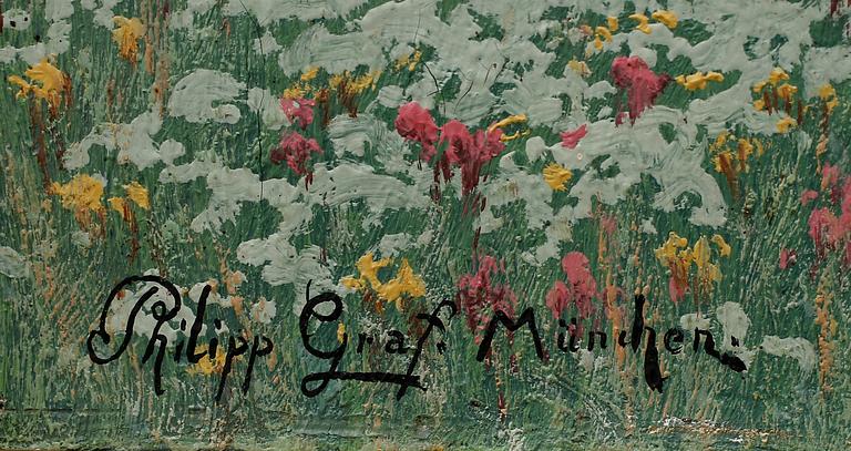 PHILIP GRAF, olja på duk, signerad.