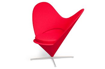 405. Verner Panton, "HEART CONE" TUOLI.