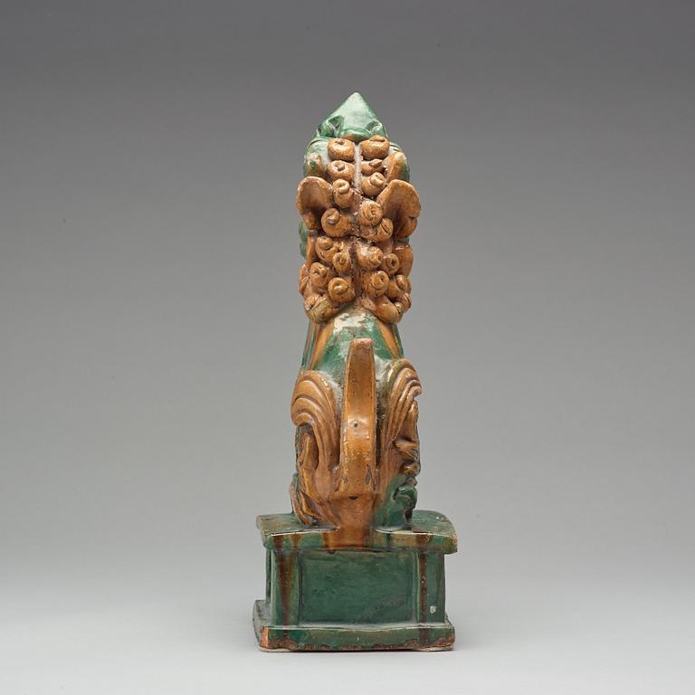 SKULPTUR, keramik. Troligen Ming dynastin.
