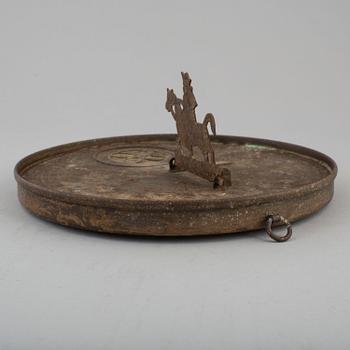 A 19th century sundial.