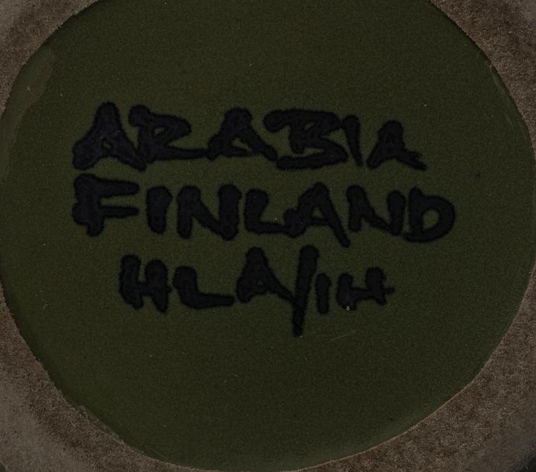 SKÅL, stengods, Hilkka-Liisa Ahola, Arabia, Finland 1900-talets andra hälft.